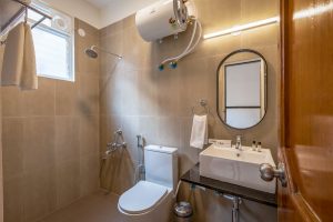 One BHK room restroom