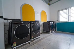 Washing area